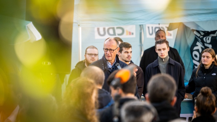 Bundeskanzler Friedrich Merz in Meschede
